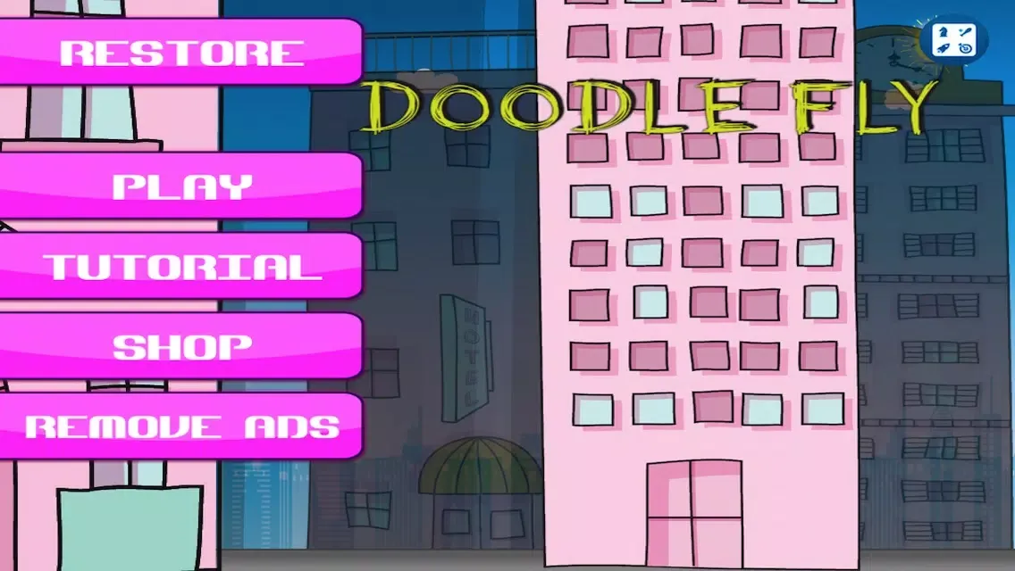 Capturas de tela do Doodle Fly - Jump The Rope To Cut The Sprint 'n' Make Them Happy!