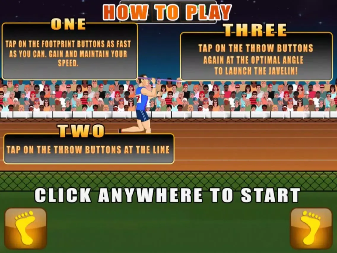 Javelin Race - Track & Field iPad  স্ক্রিনশট