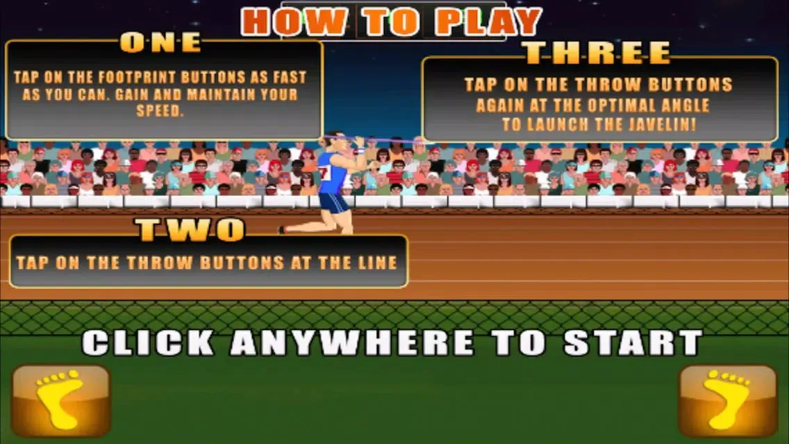 Javelin Race - Track & Field স্ক্রিনশট