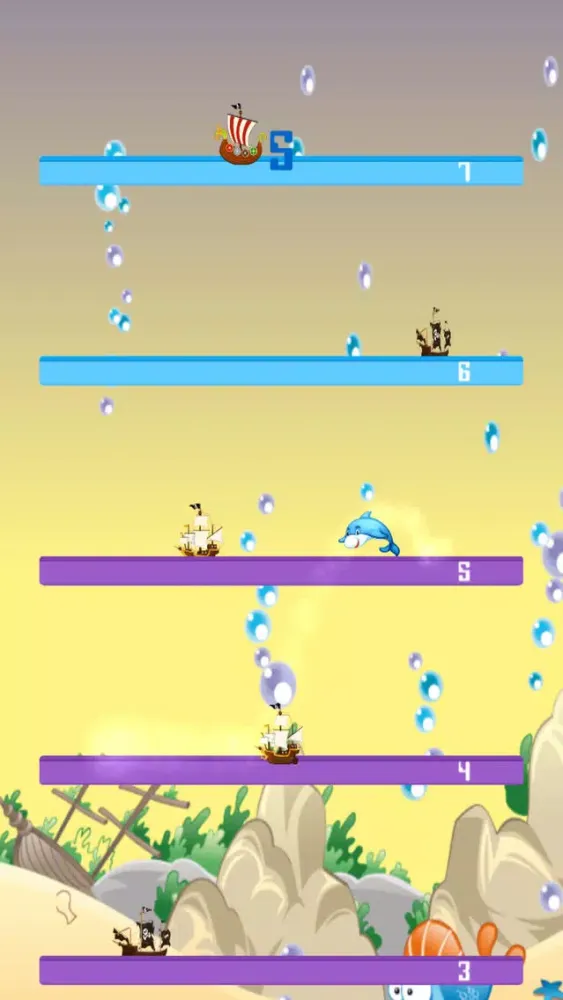 Captures d'écran de Jump Ship - Forget About Mr. Car, Try The Dolphin!