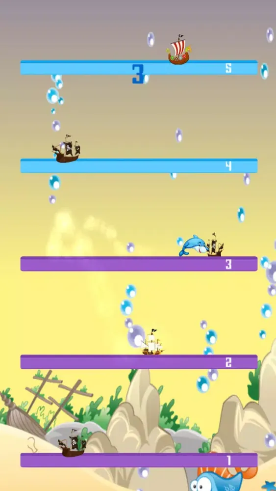Captures d'écran de Jump Ship - Forget About Mr. Car, Try The Dolphin!