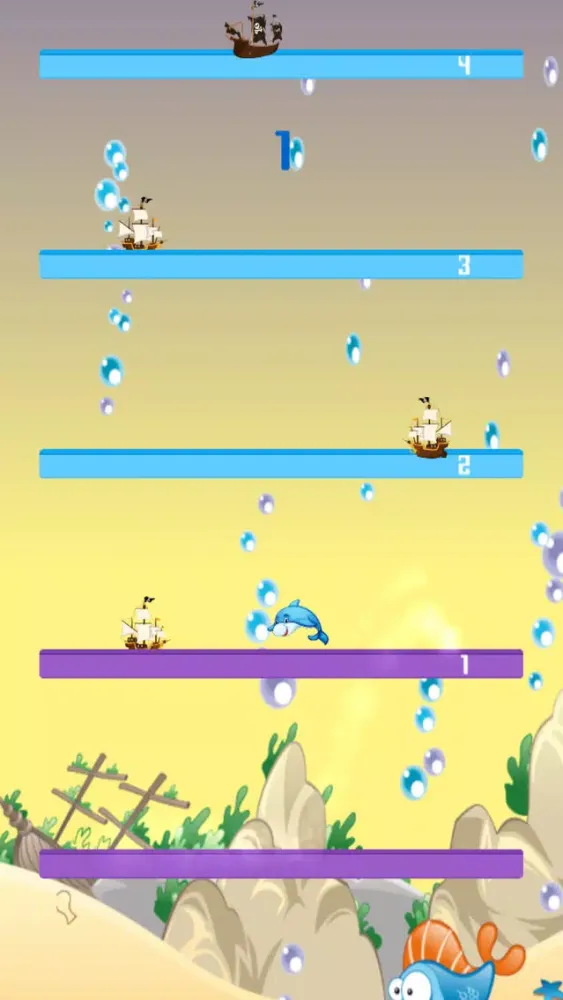 Captures d'écran de Jump Ship - Forget About Mr. Car, Try The Dolphin!