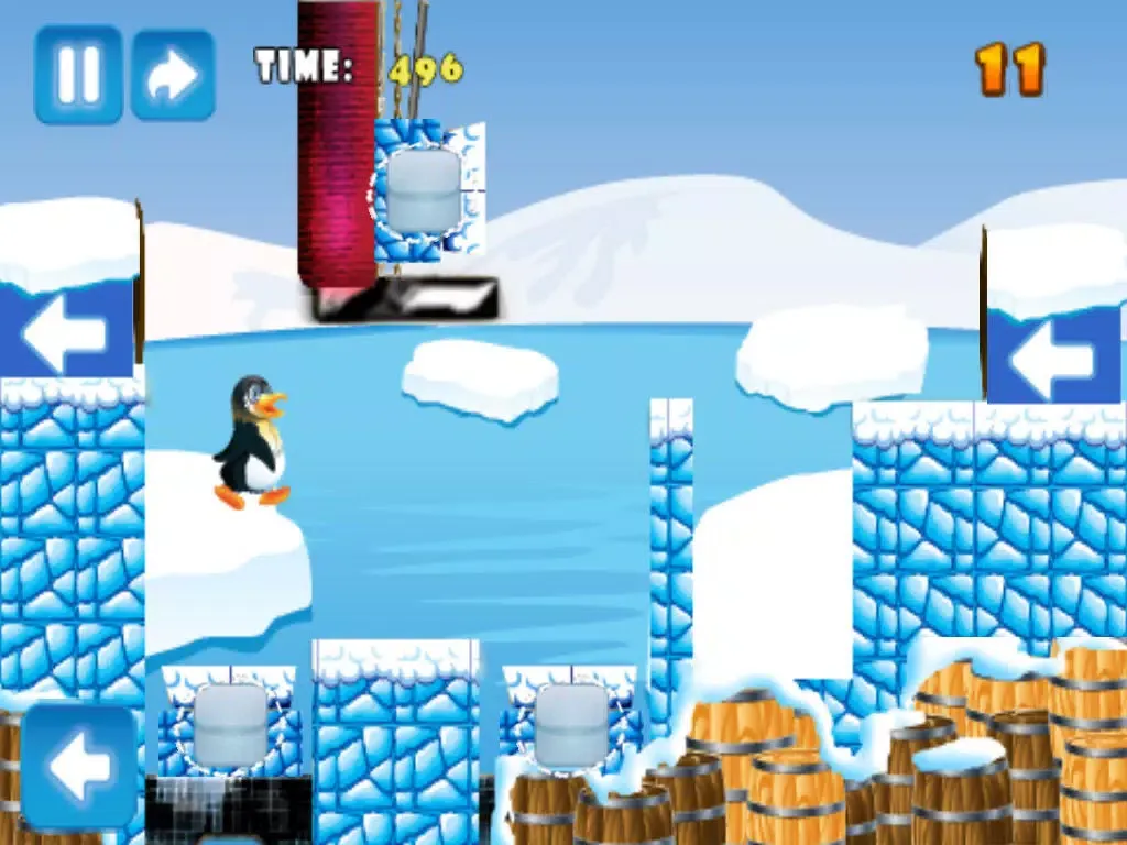 Penguin Trip - Racing And Flying Through The Air iPad  سکرین شاٹس