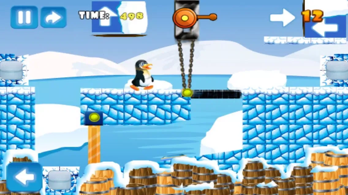 Penguin Trip - Racing And Flying Through The Air سکرین شاٹس