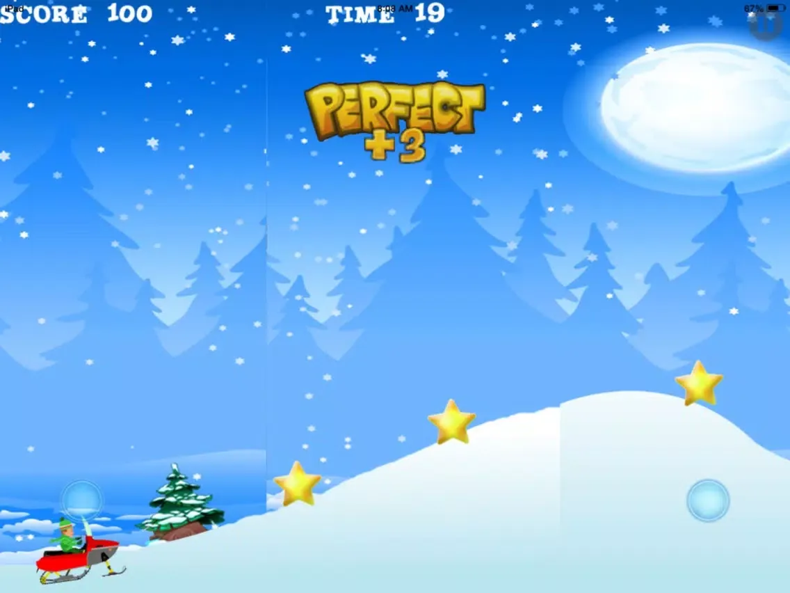 Tangkapan skrin Snow Scooter - Snow White! iPad 
