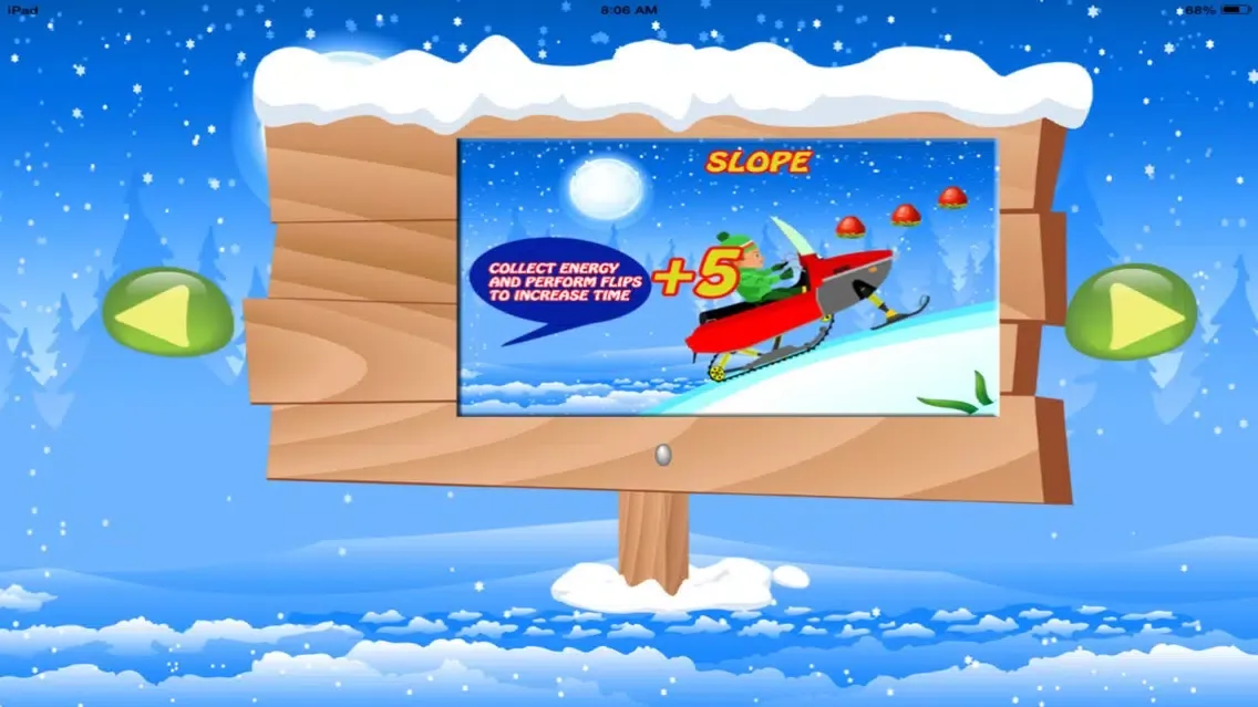 Tangkapan skrin Snow Scooter - Snow White!
