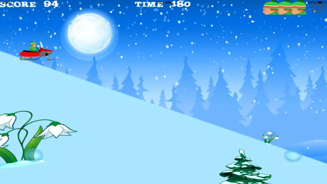 Tangkapan skrin Snow Scooter - Snow White!