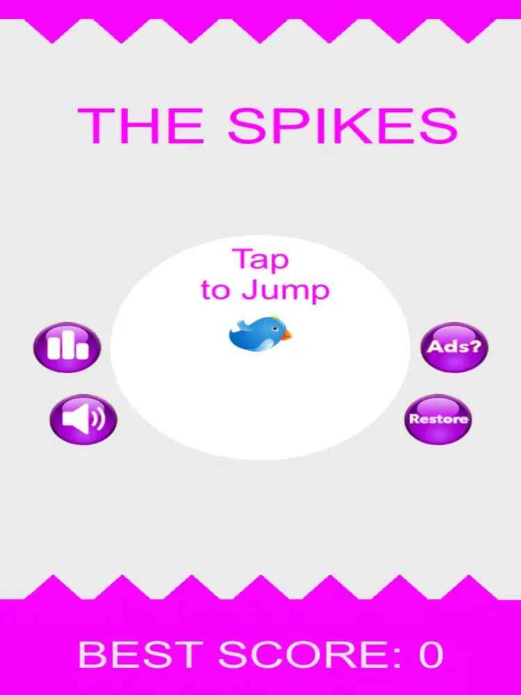 Скриншоты The Spikes - Don't Make The Flappy Dude Touch 'Em iPad 