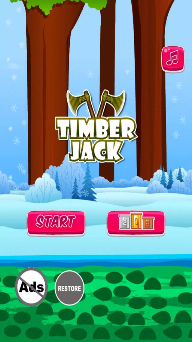 Timber Jack - Lumber Man Axes Wood!应用截图