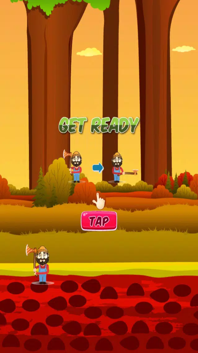 Timber Jack - Lumber Man Axes Wood!应用截图