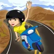 Vespa Dude - Free Bike Race Mill