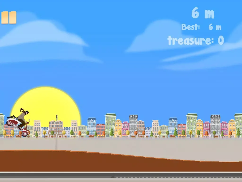 Скриншоты Vespa Dude - Free Bike Race Mill iPad 