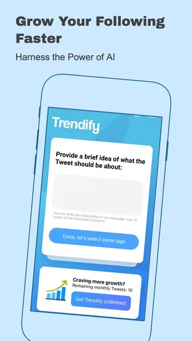 Trendify - Free AI App Content Ekran Görüntüleri