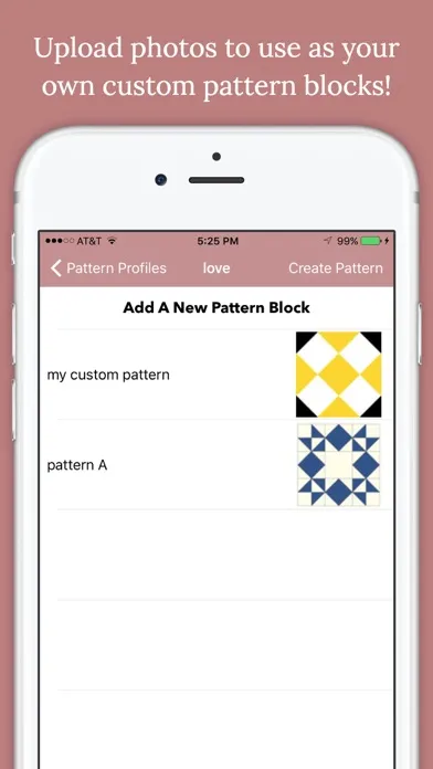Captures d'écran de Quiltler - Quilt Designer