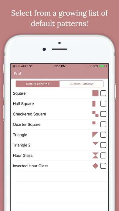 Captures d'écran de Quiltler - Quilt Designer