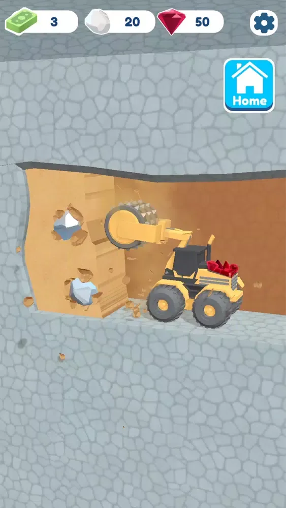 Tangkapan layar Gem Miner Tycoon