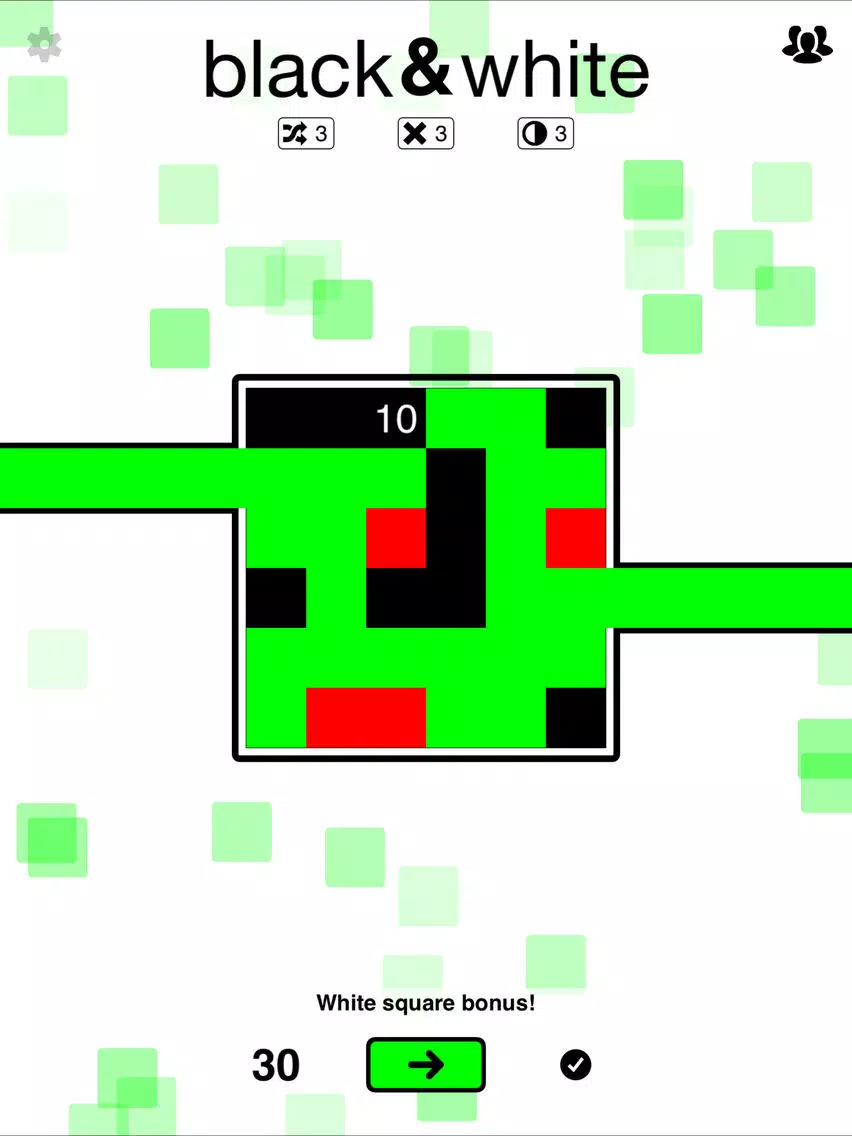 Black & White - A colourful grid-based puzzle iPad  Ekran Görüntüleri