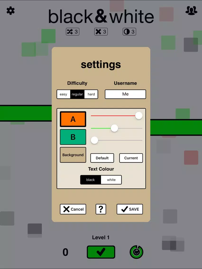 Black & White - A colourful grid-based puzzle iPad  Ekran Görüntüleri