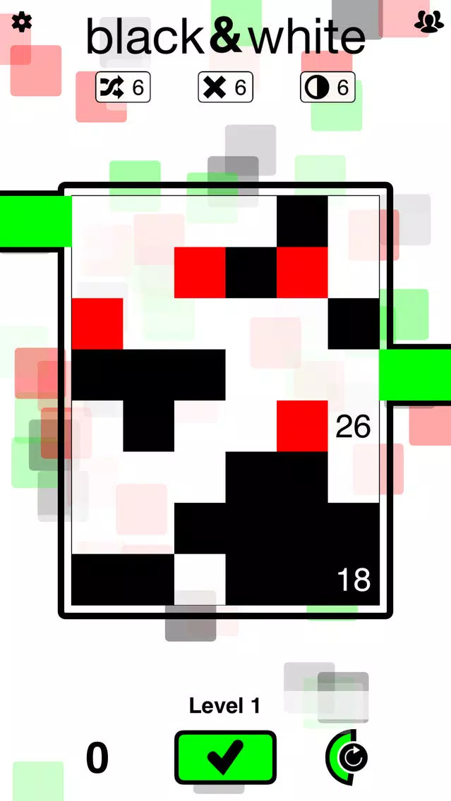 Black & White - A colourful grid-based puzzle Ekran Görüntüleri