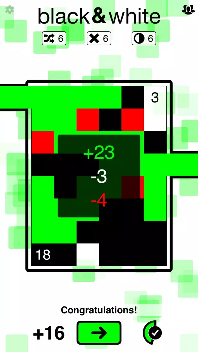 Black & White - A colourful grid-based puzzle Ekran Görüntüleri