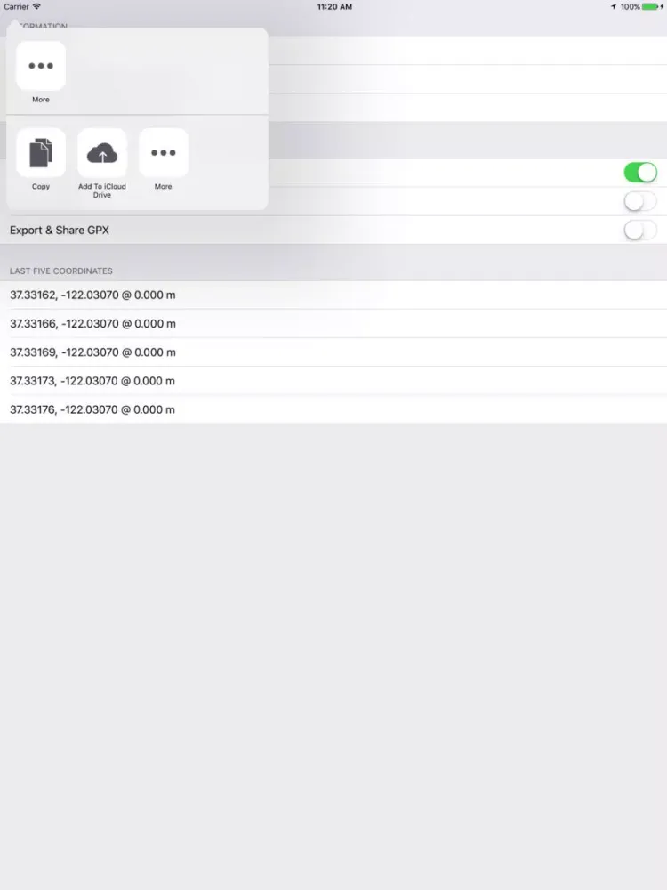 Capturas de pantalla de GPS Logger 3 - GPX, Photo, and Location Journal iPad 