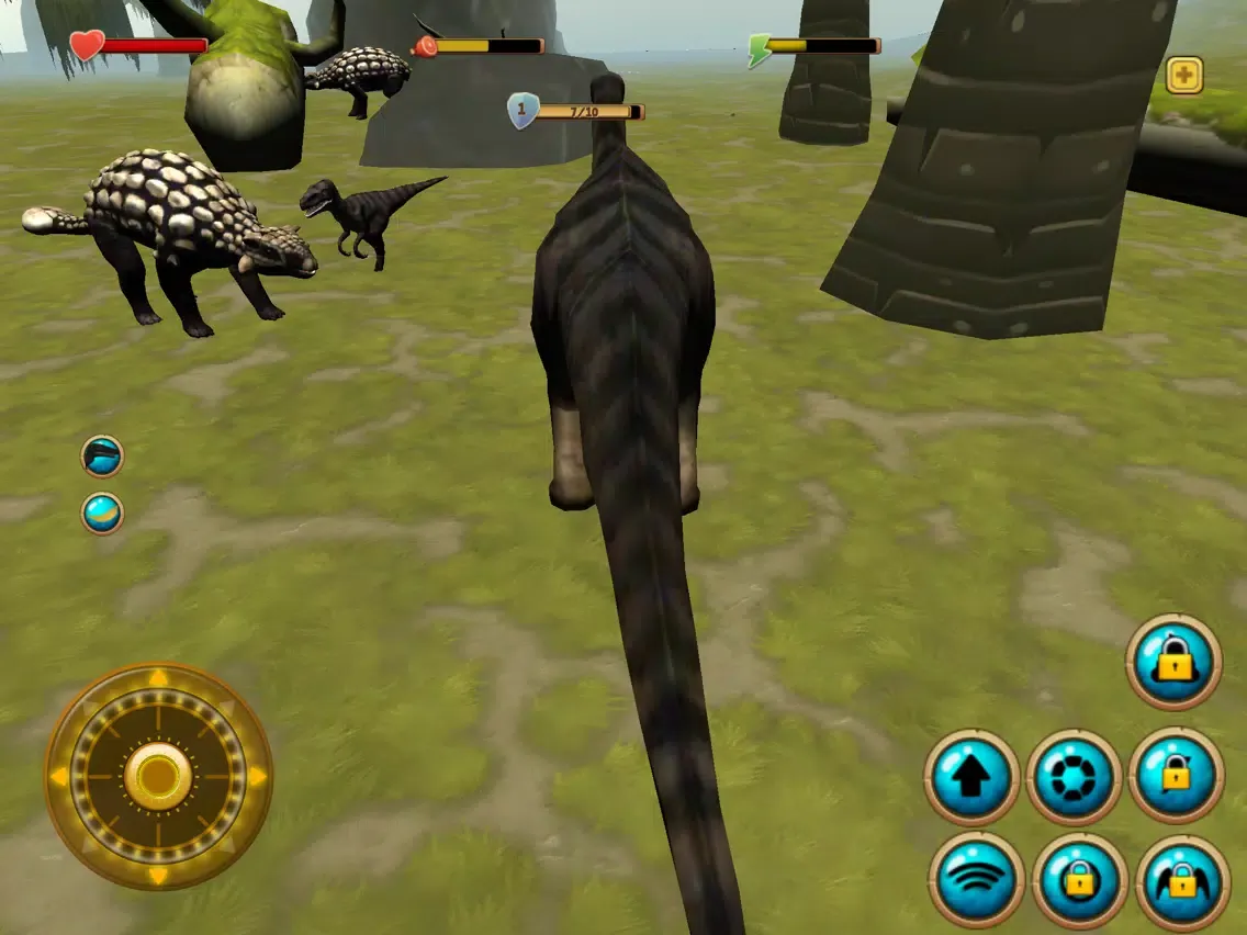 Apatosaurus Dinosaur Simulator 3D iPad  स्क्रीनशॉट