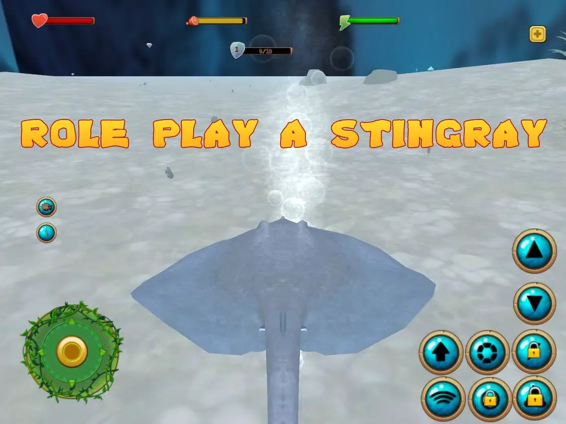 Stingray Simulator 3D iPad 應用截圖