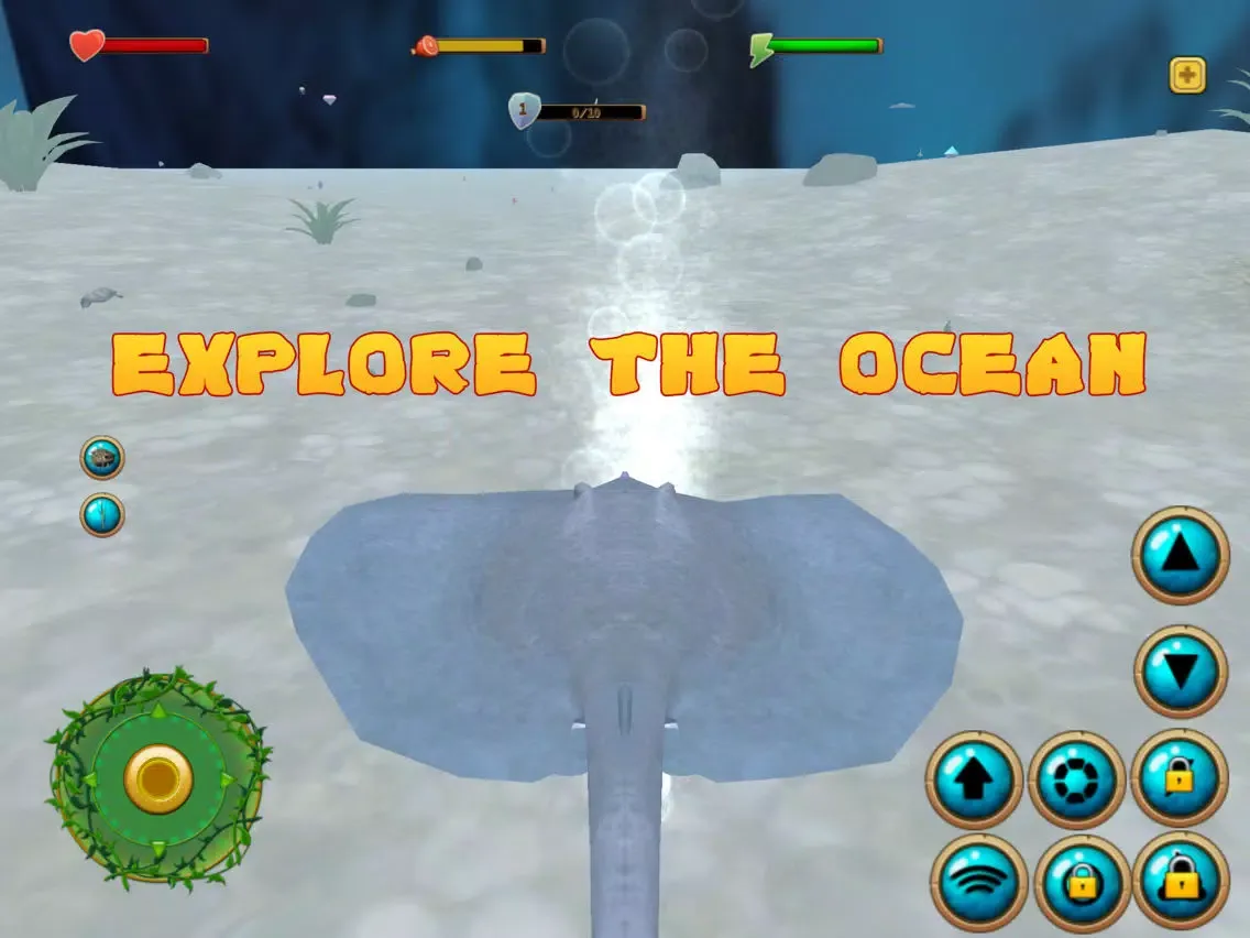 Stingray Simulator 3D iPad 應用截圖