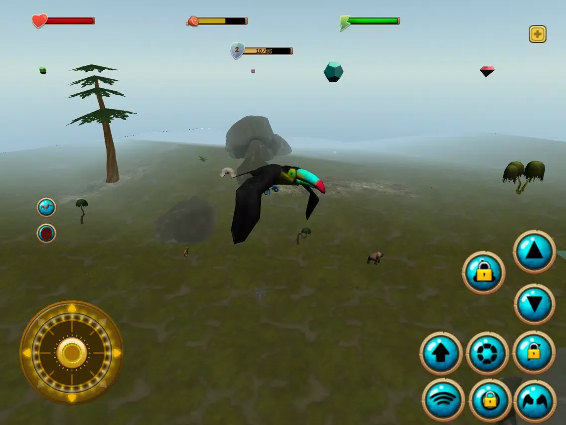 تصاویر Toucan Simulator 3D iPad 