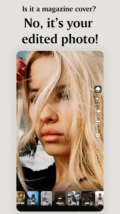 ภาพหน้าจอของ PRESETS: Photo Filters, Editor