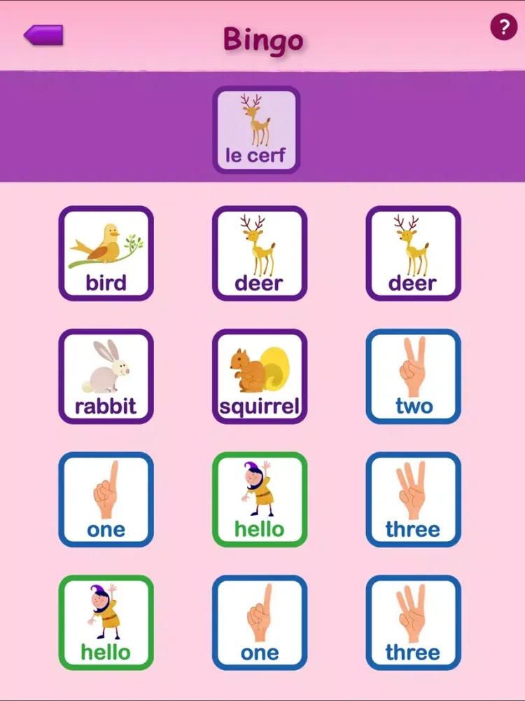 Princesses Learn French iPad  Screenshots