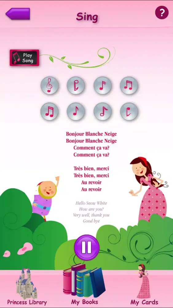 Princesses Learn French Screenshots