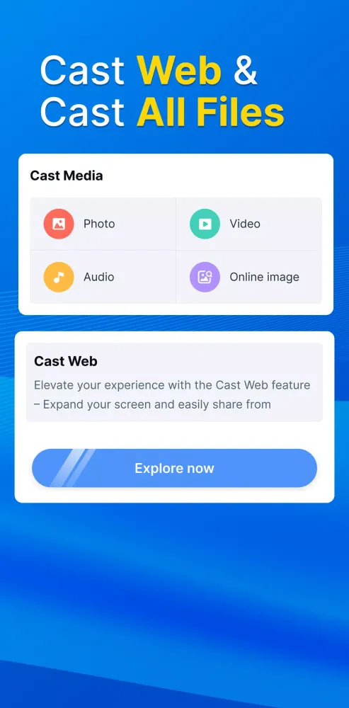 Capturas de tela do Cast to TV, Chromecast TV Cast