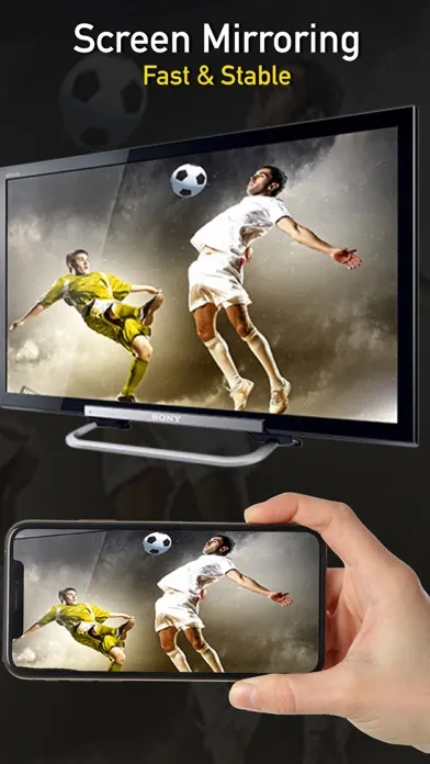Скриншоты Cast to TV & Screen Mirroring