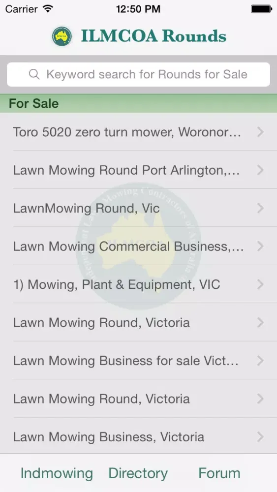 Captures d'écran de Lawn Mowing Businesses For Sale