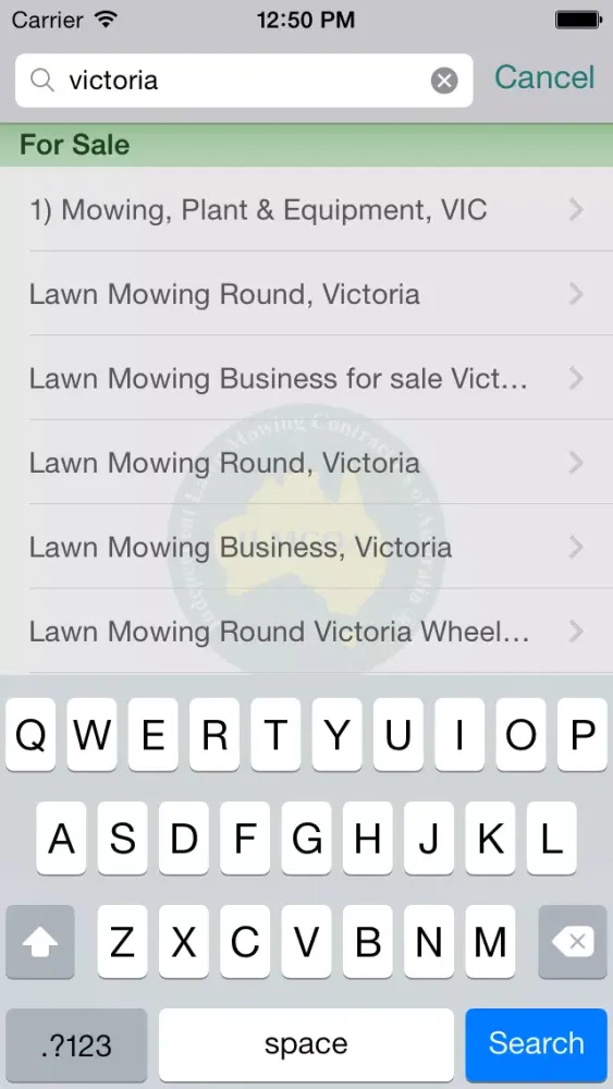 Captures d'écran de Lawn Mowing Businesses For Sale