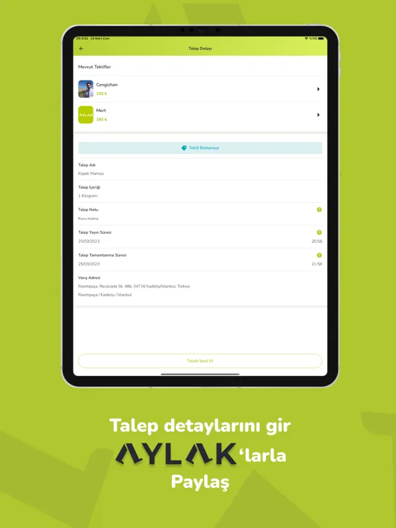 Aylak iPad 應用截圖
