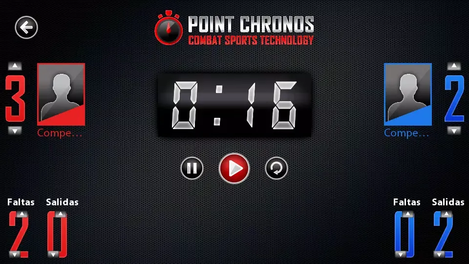 Point Chronos FREE - Point Fight Scoreboard Screenshots