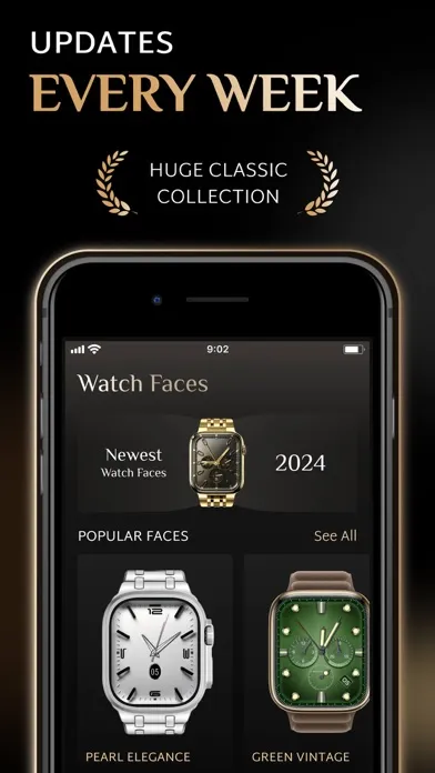 Captures d'écran de Chrono: Watch Faces & Widgets