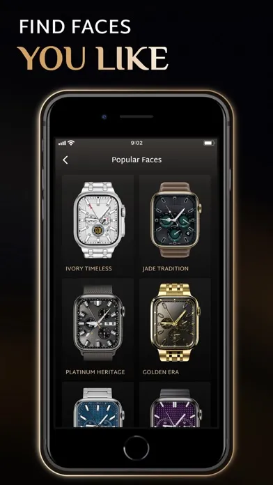 Captures d'écran de Chrono: Watch Faces & Widgets