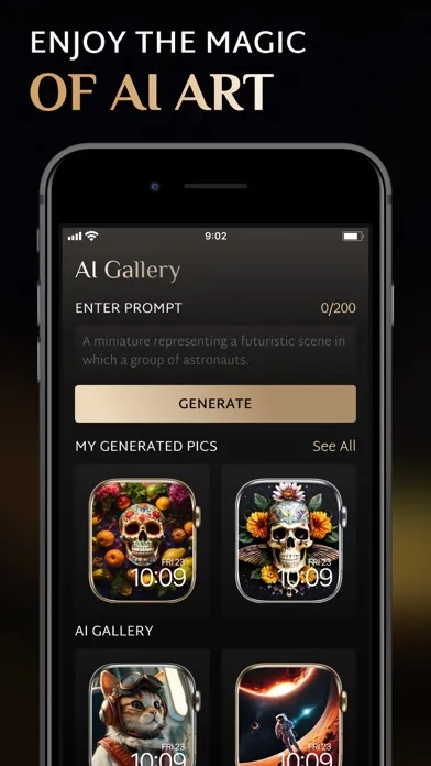 Captures d'écran de Chrono: Watch Faces & Widgets