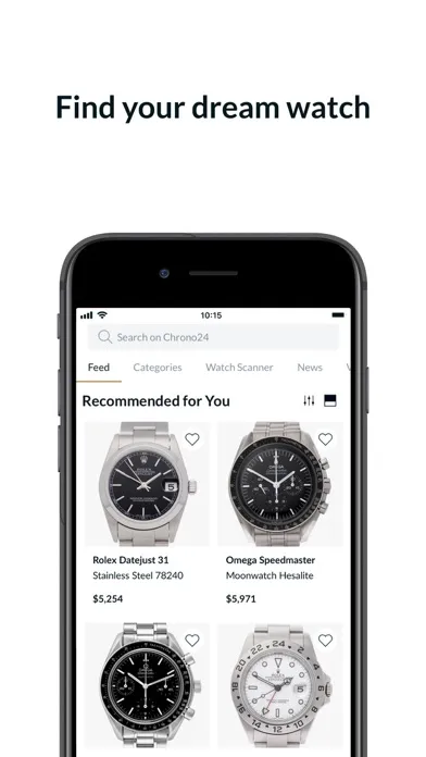 Chrono24 | Luxury Watch Market Screenshots