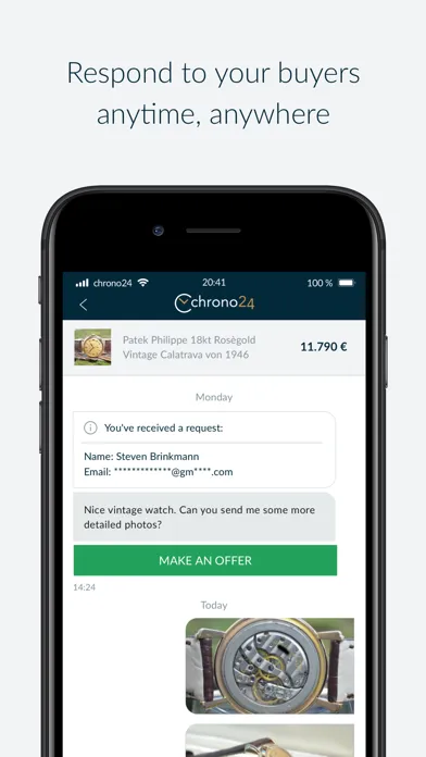 Chrono24 for Dealers Ekran Görüntüleri
