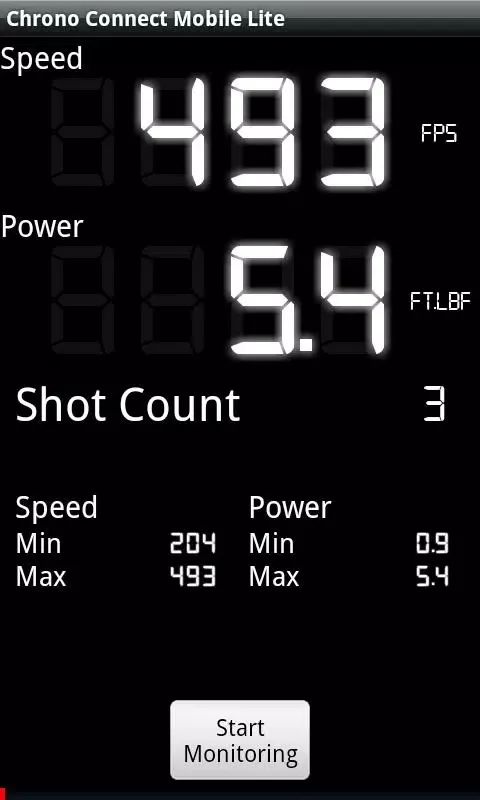 Chrono Connect Mobile Lite應用截圖