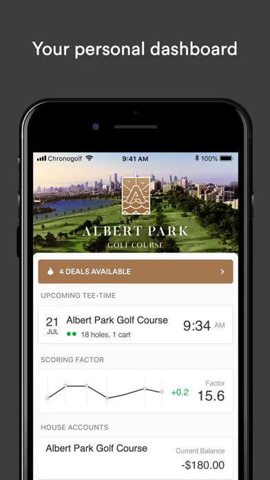 Albert Park Golf Course Screenshots