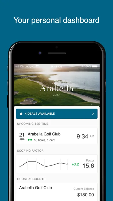Capturas de tela do Arabella Golf Club