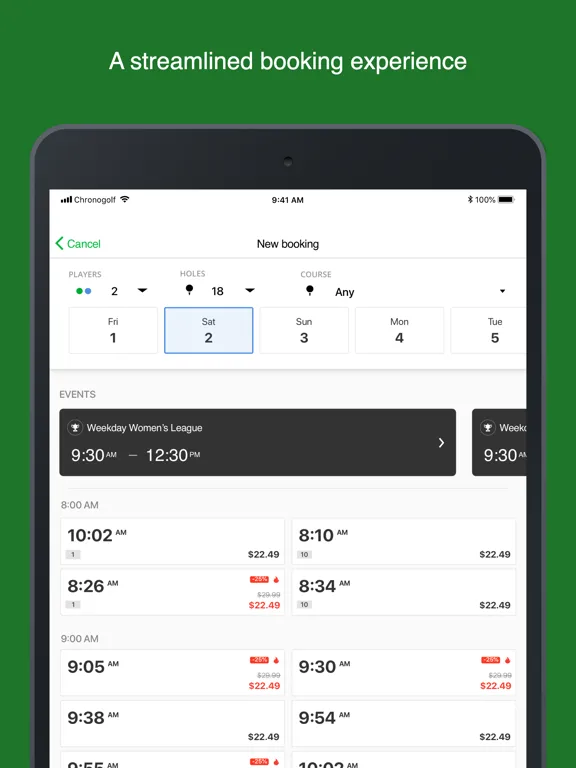 Arbor Pointe Golf Club iPad 应用截图