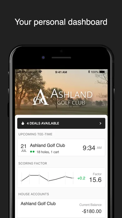 Capturas de tela do Ashland Country Club