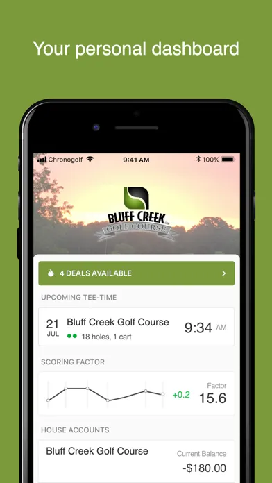 Bluff Creek Golf Club应用截图
