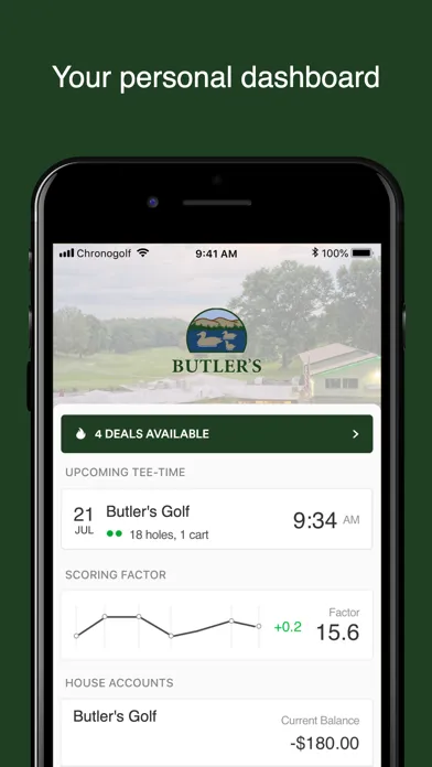 Butlers Golf Crouse スクリーンショット